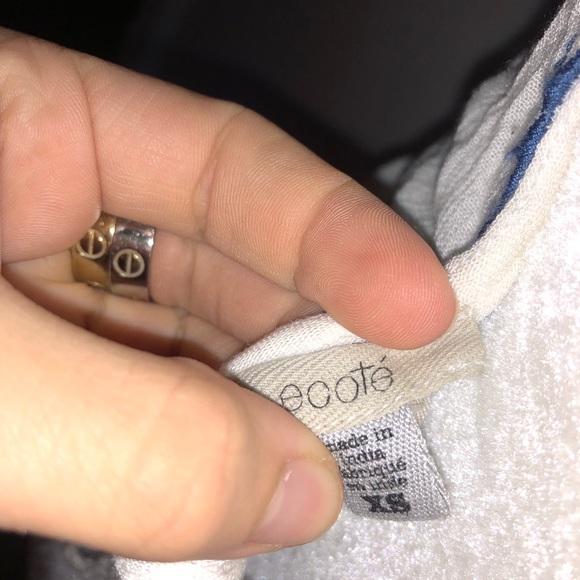 Urban outfitters blue embroidered top. - Picture 6 of 6